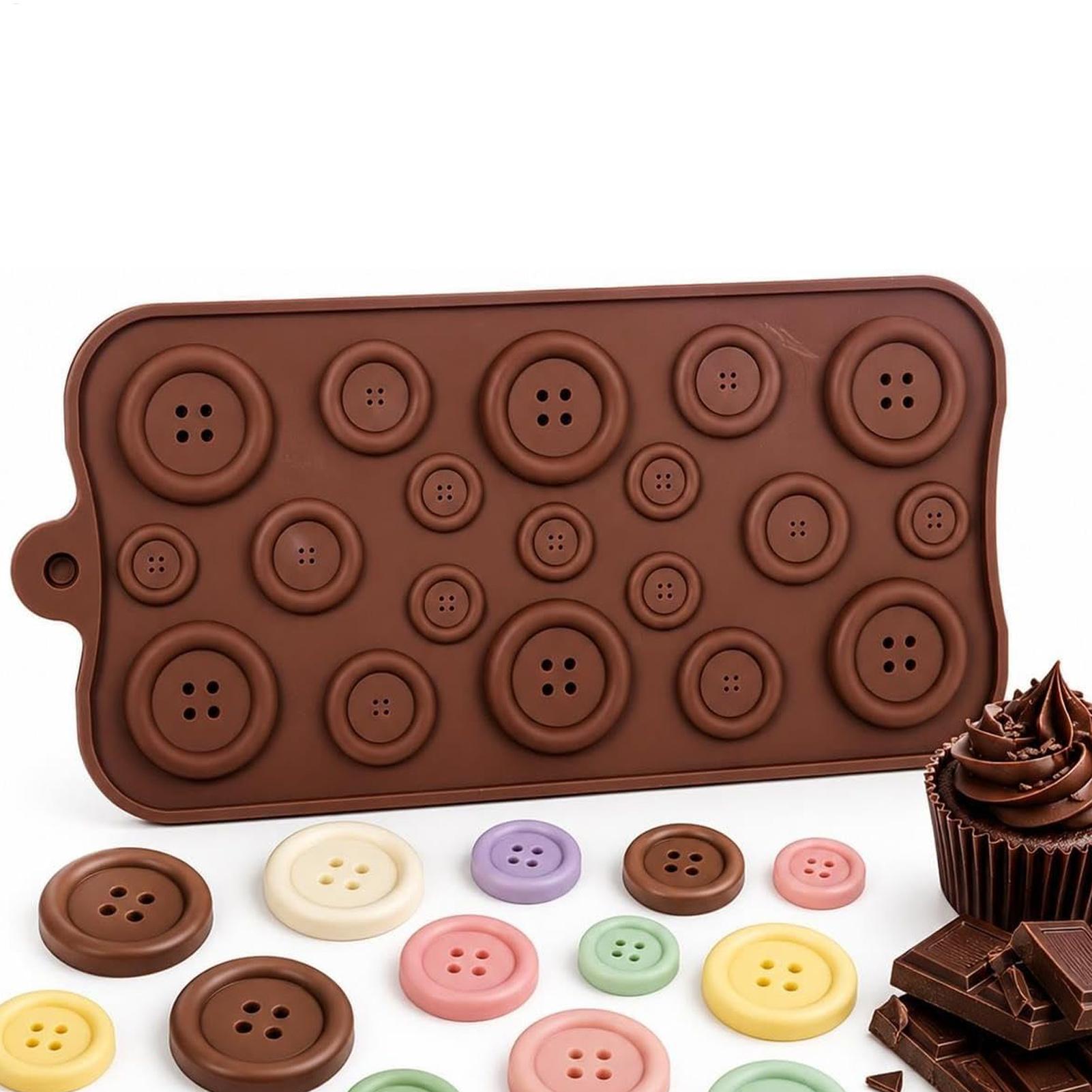 Gummy Candy - 19 Cetakan Cokelat Silikon Berbentuk Berbagai