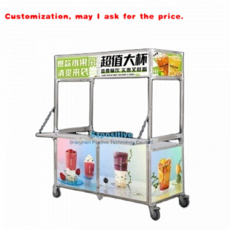 Food Snacks Catering - Peralatan Katering Baja Anti Karat Gerobak