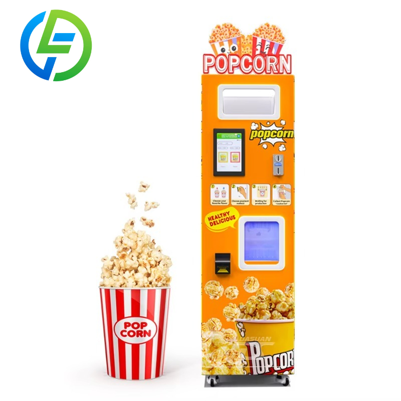 Popcorn - Mesin Penjual Popcorn Otomatis Komersial Baru