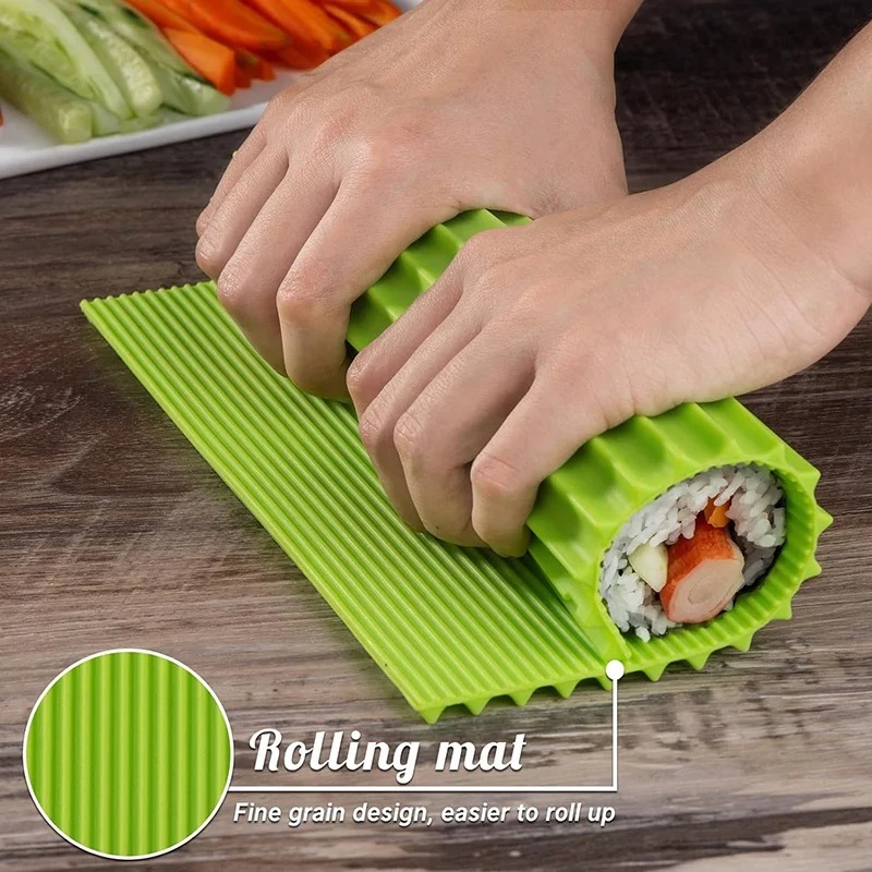 Silikon gulungan tangan Sushi  - Seaweed Snack ulasan dan harga
