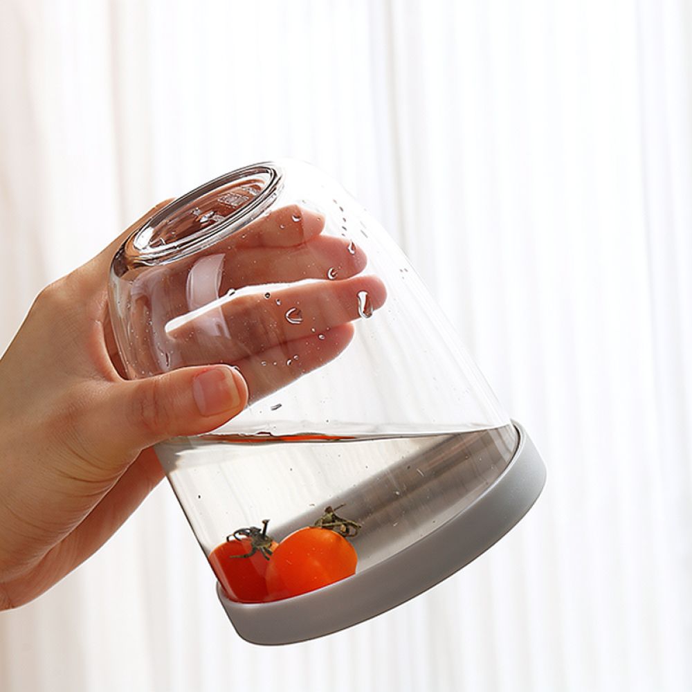 Wadah Salad Besar dengan Garpu - Healthy Snacks Food ulasan dan harga
