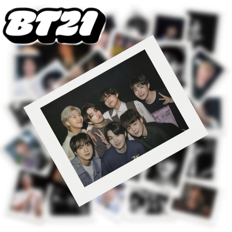 50Pcs Stiker Tahan Air BT21 Se - Cookies Pack ulasan dan harga