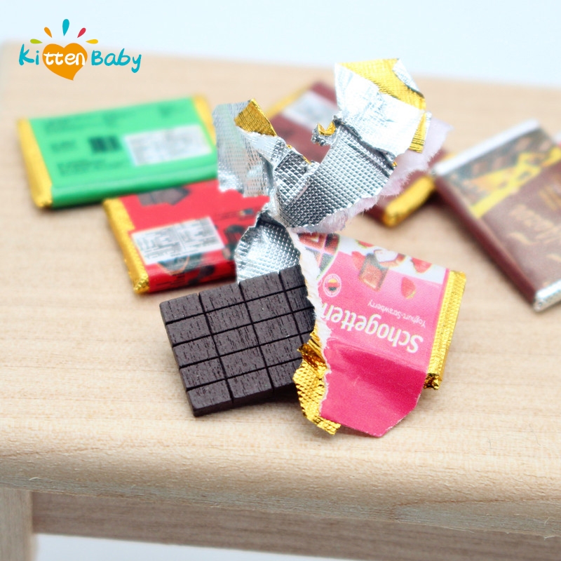 1/12 miniatur rumah boneka Min - Chocolate Snack ulasan dan harga
