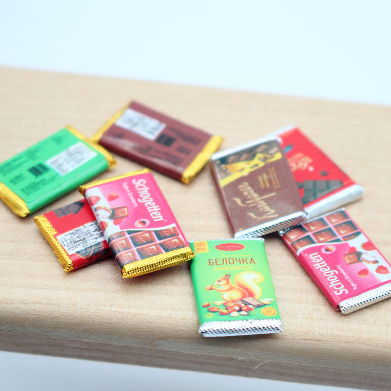 1/12 miniatur rumah boneka Min - Chocolate Snack ulasan dan harga