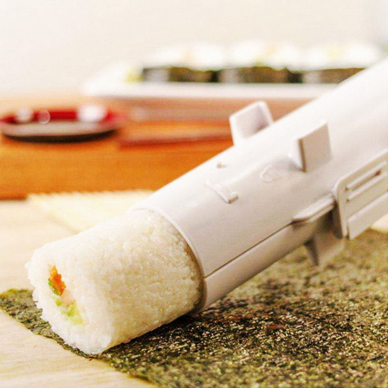 Push-Type Cetakan Sushi Instan - Seaweed Snack ulasan dan harga