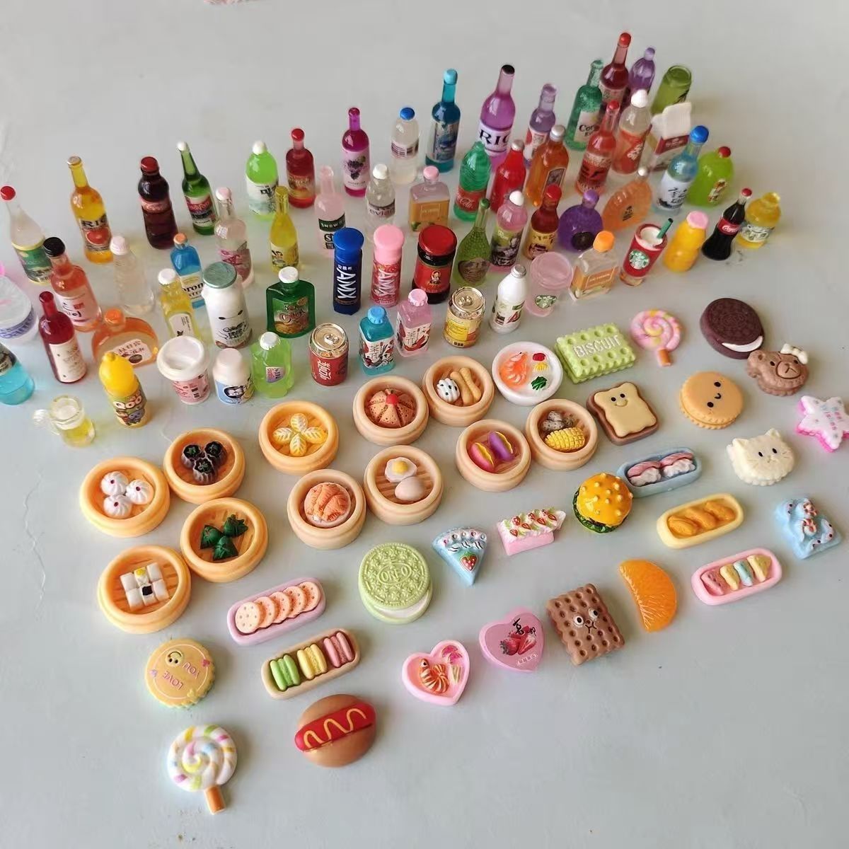 Mainan Makanan Miniatur, Minia - Food Snacks Drinks ulasan dan harga