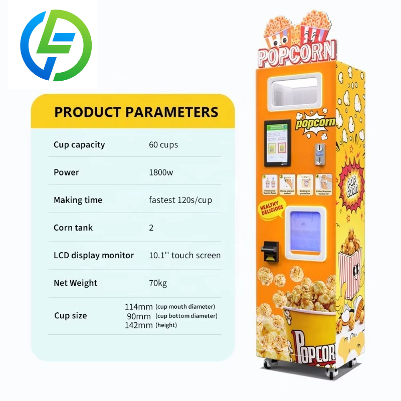 Mesin Penjual Popcorn Otomatis - Popcorn ulasan dan harga