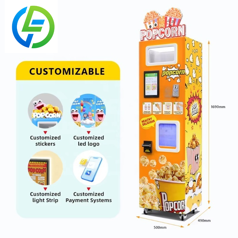 Mesin Penjual Popcorn Otomatis - Popcorn ulasan dan harga