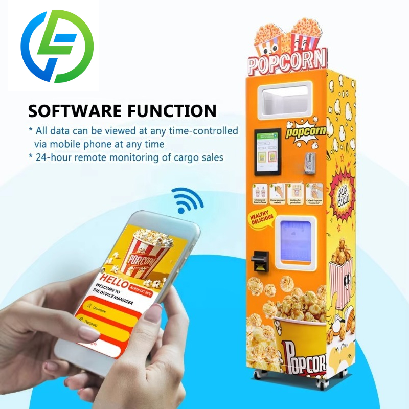 Mesin Penjual Popcorn Otomatis - Popcorn ulasan dan harga